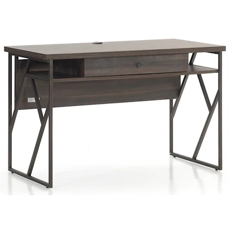 Contemporary Writing Desk with Drop Front Drawer